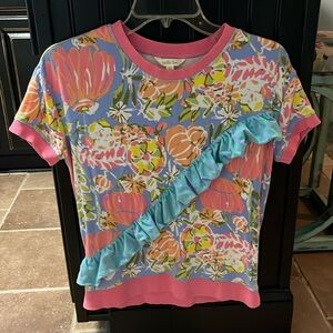 Matilda Jane Fall short sleeve sweatshirt